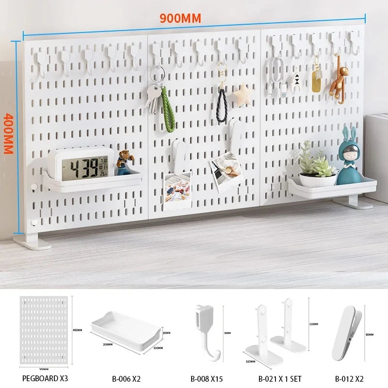 Desktop Pegboard | Modular Desk Organiser Sets and Accessories
