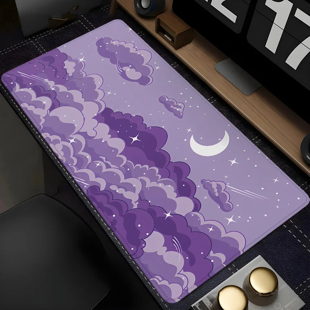 Anime skyscape desk mat, view 10