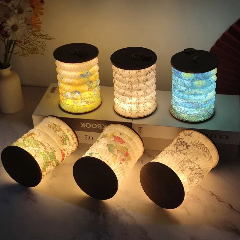 USB charging port on the rechargeable lantern lamp