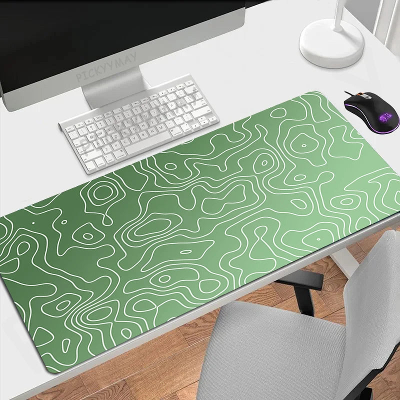 Desk mat with a two tone gradient print, view 10