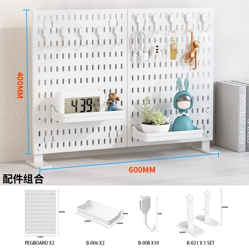 Desktop Pegboard | Modular Desk Organiser Sets and Accessories