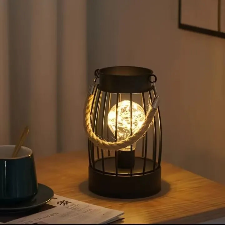 Retro decorative cage light styles