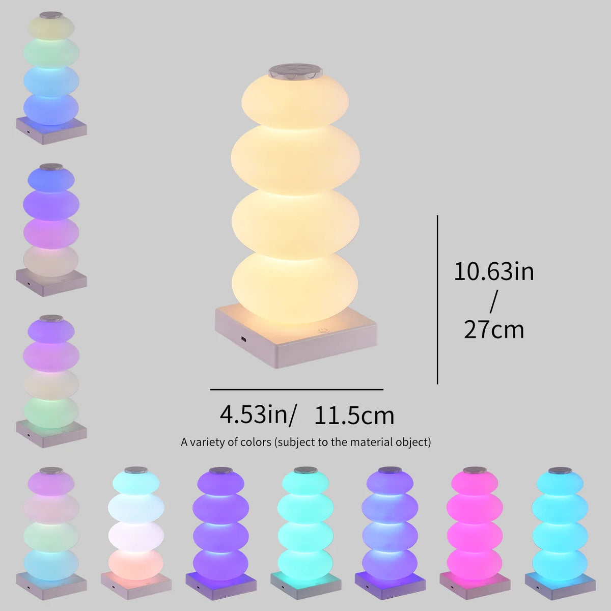 Table lamp color rendering warm white