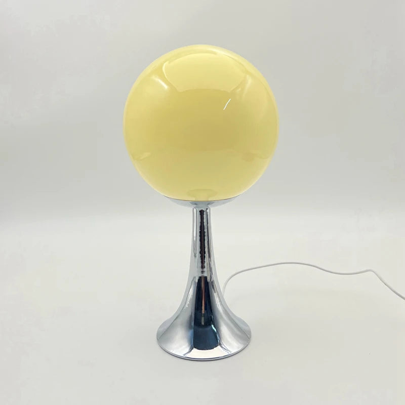 Glass globe lamp USB 5V rechargeable