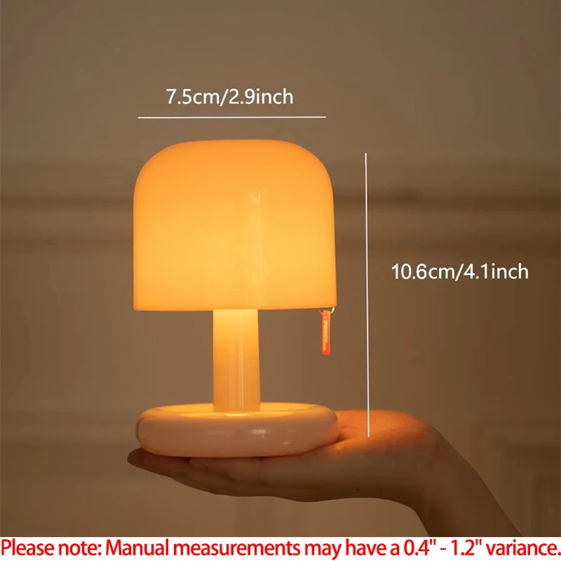 Sunset night light portable compact design, 5W warm LED with ternary lithium battery included