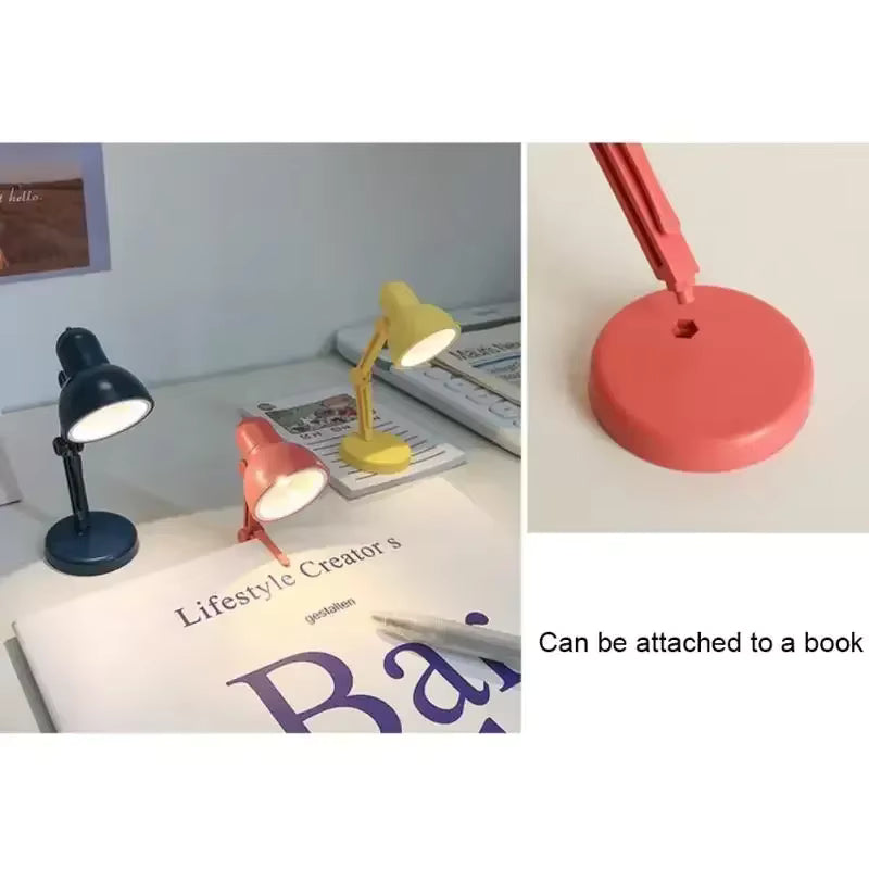Mini LED book light close up detail