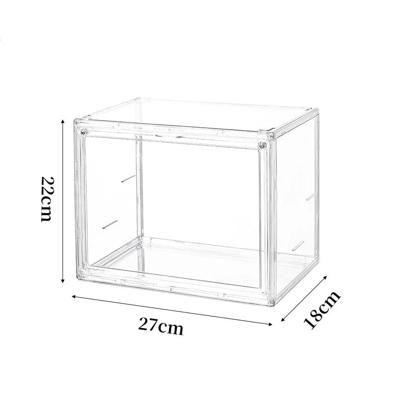 Clear acrylic display cabinet for books and albums, view 12