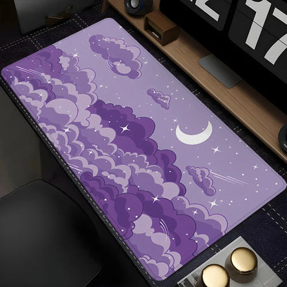 Anime skyscape desk mat, view 10