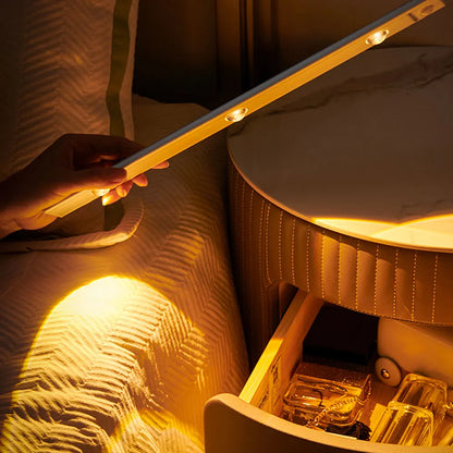 Motion sensor night light warm white color