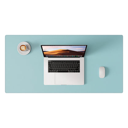 PU leather desk mat with stitched edges, view 14