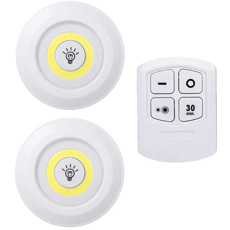 Dimmable cabinet light remote control up to 15 feet