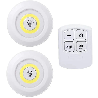 Dimmable cabinet light remote control up to 15 feet