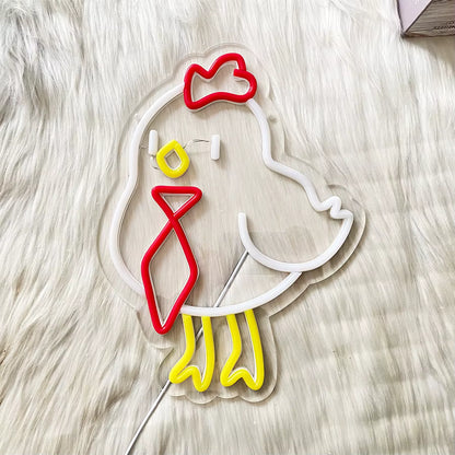 Funny animal neon sign festival gift decor