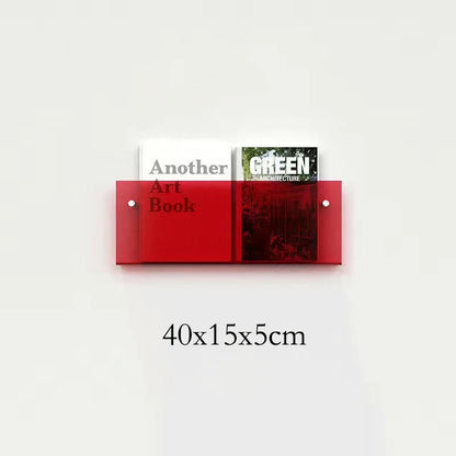 Clear acrylic display rack 30cm 40cm 50cm widths