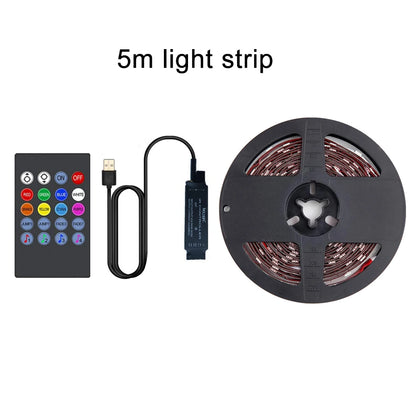 USB powered RGB strip signal receiver placement