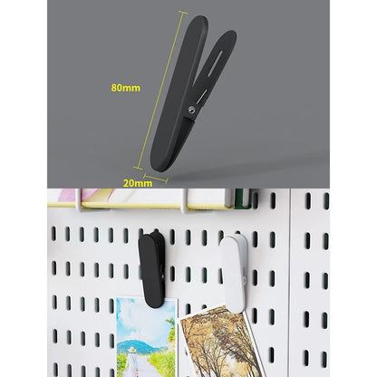 Black gaming pegboard wall organiser with holders, view 58