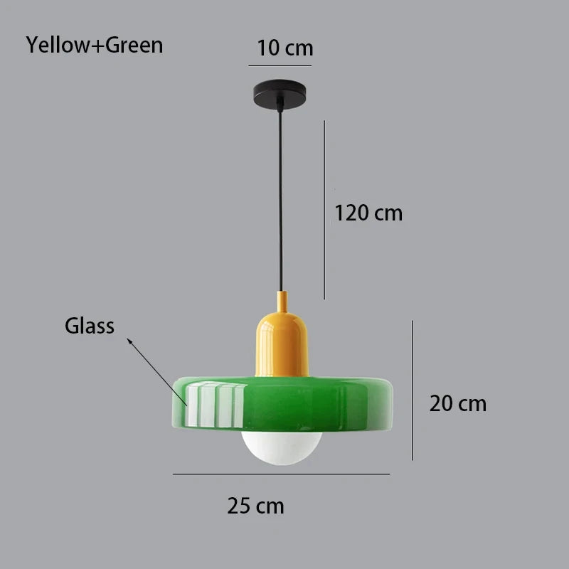 Nordic glass pendant light installation guide assembly