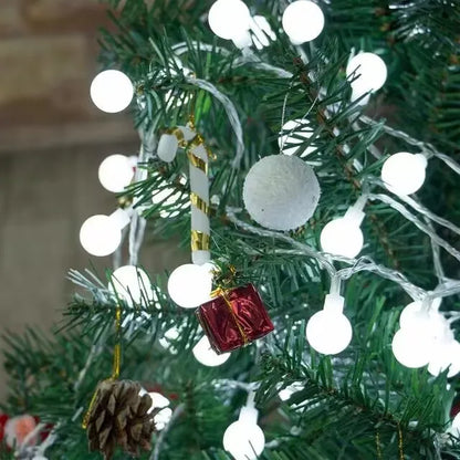 Ball fairy lights wedding marquee decoration