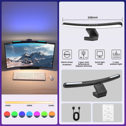 RGB light bar with warm neutral cool white
