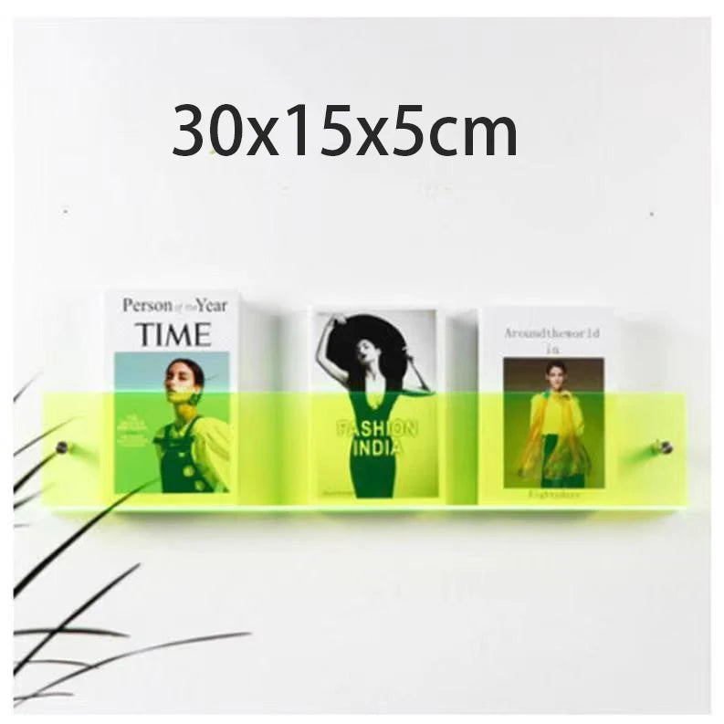 Professional acrylic display holder for pamphlets