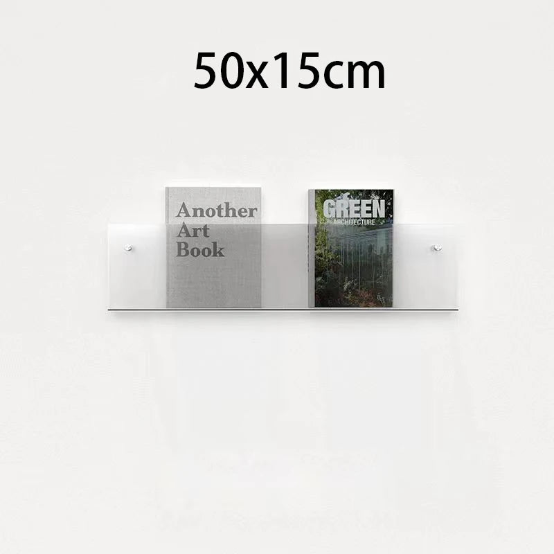 Acrylic pamphlet holder multiple mounting options