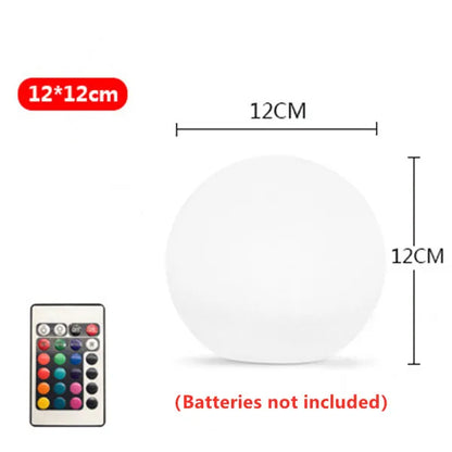 PE plastic glow ball material detail