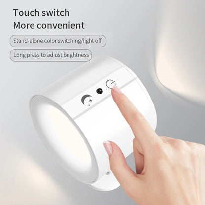 Bedroom wall sconce remote control light