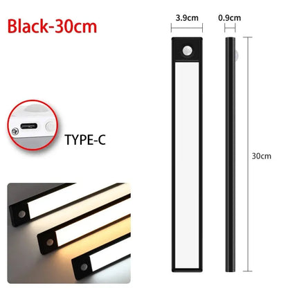 Wireless LED light sensor night light warm white cool white color options