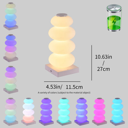Touch LED lamp ambient lighting setup