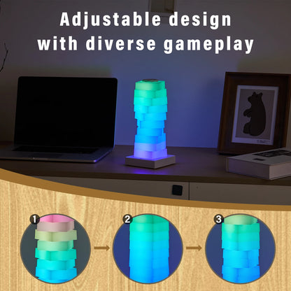 Rechargeable RGB table lamp modern design
