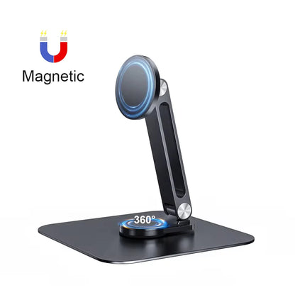 Aluminium portable monitor stand with rotating base, view 11