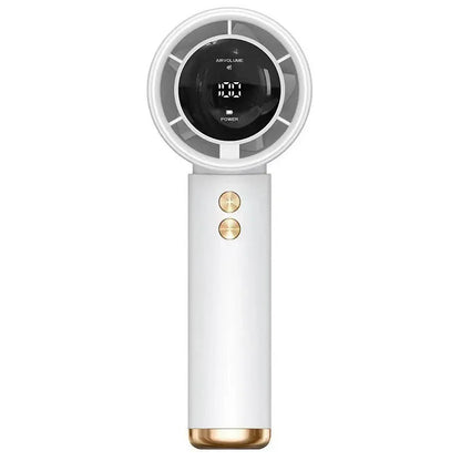 Mini Handheld Fan USB Rechargeable Portable Personal Cooling Fan High Speed Quiet Travel Fan for Outdoor, Office, Home & Desk Use