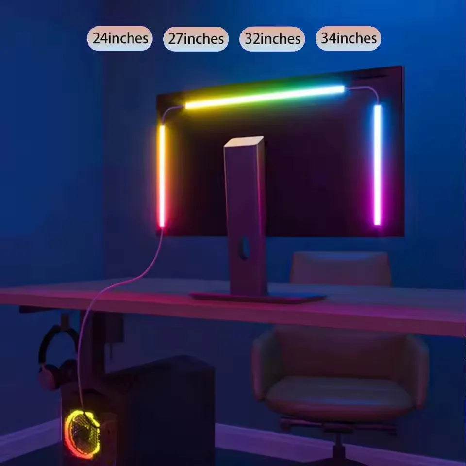 Gaming strip USB 5V adhesive mount