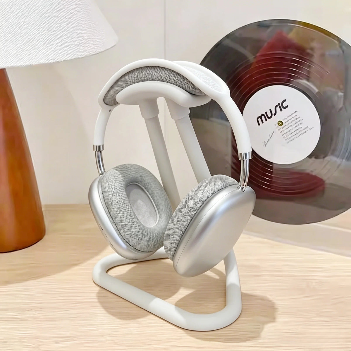 All three headphone stand colours together