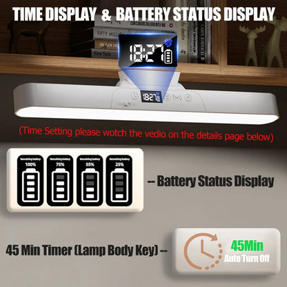3-color dimmable eye-care desk light stepless adjustment