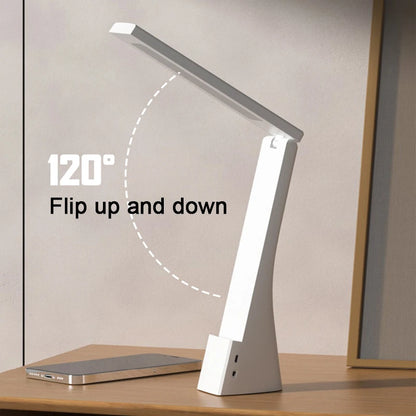 Diffused shade of the eye care LED desk lamp