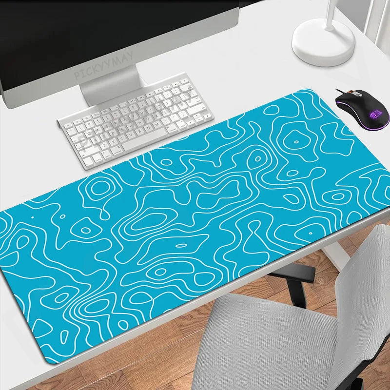 Desk mat with a two tone gradient print, view 15