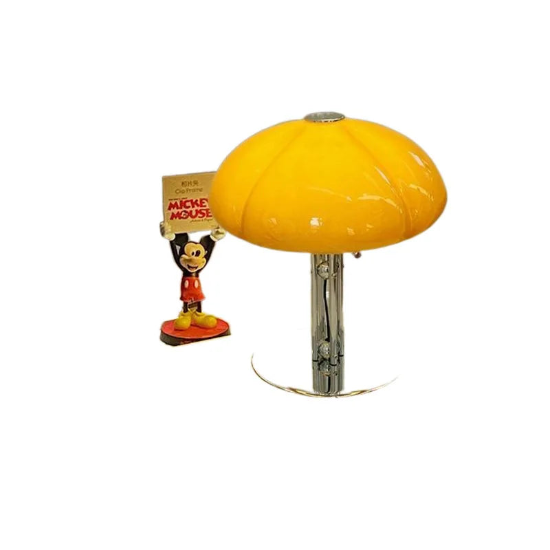 E27 bulb fitting inside the crystal mushroom lamp