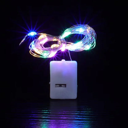 LED garland lights New Year decoration