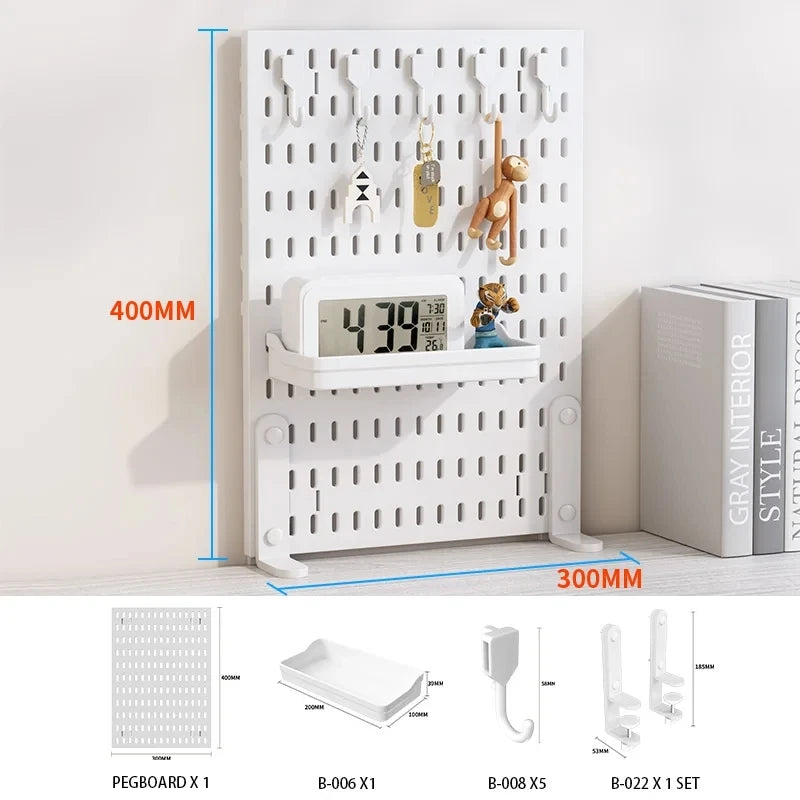 Desktop Pegboard | Modular Desk Organiser Sets and Accessories