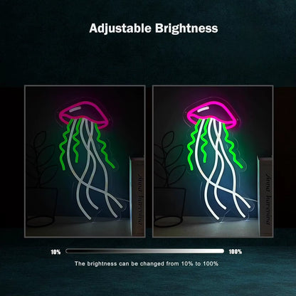 Ocean neon sign birthday gift marine lovers