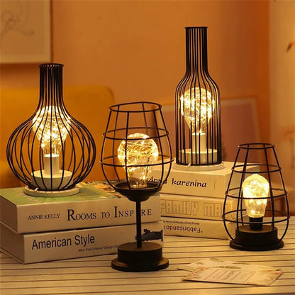 LED night light warm white copper wire
