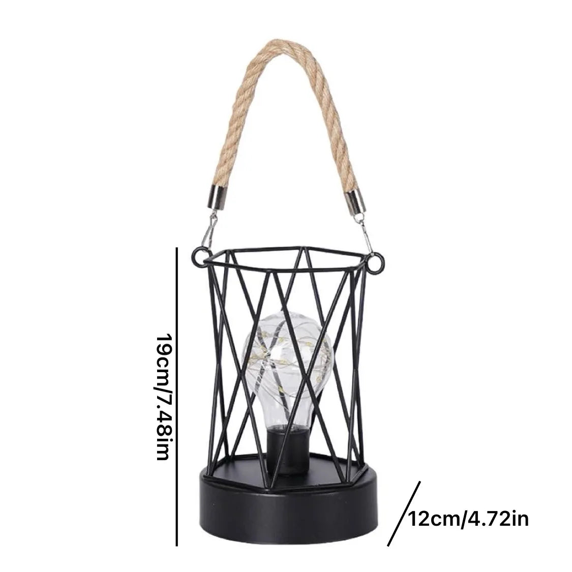 Cage light installation battery location