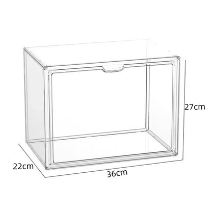 Clear acrylic display cabinet for books and albums, view 14