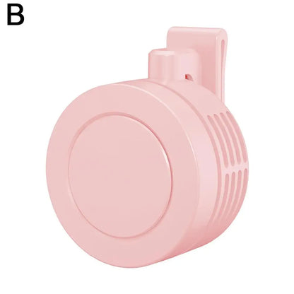 Bladeless Mini USB Rechargeable Fan Portable Clip-On Neck Hanging Personal Cooling Fan for Home, Office & Travel