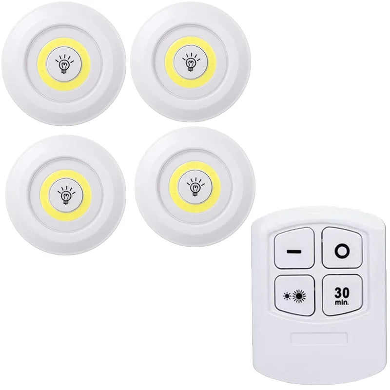 Under cabinet LED light for closet and wardrobe clothing storage