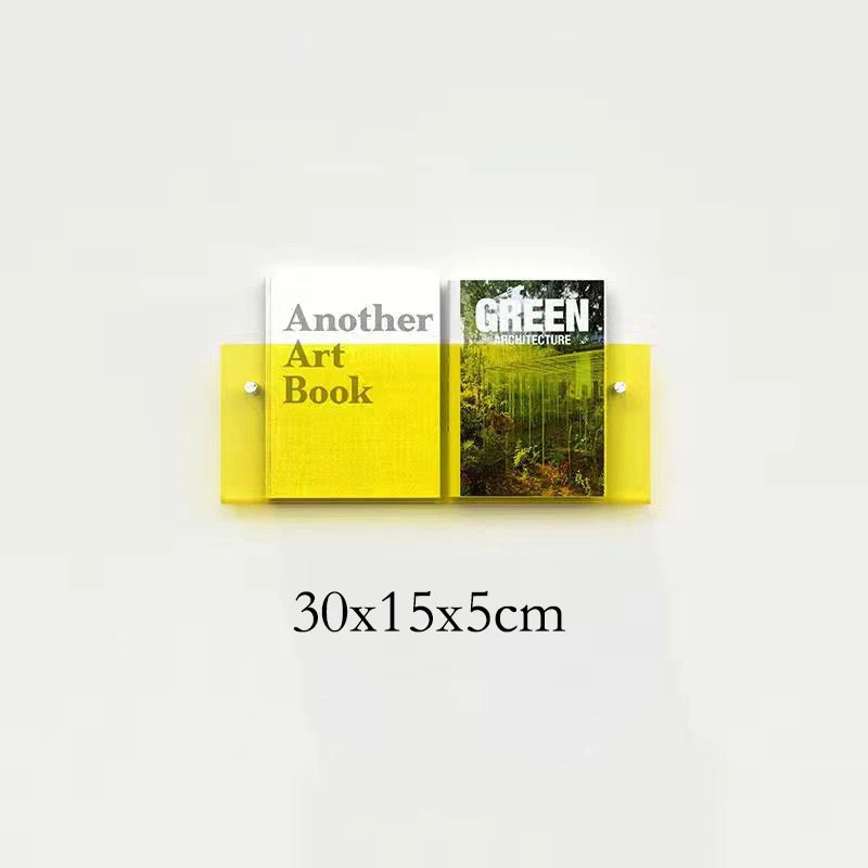 Acrylic brochure storage solution for offices