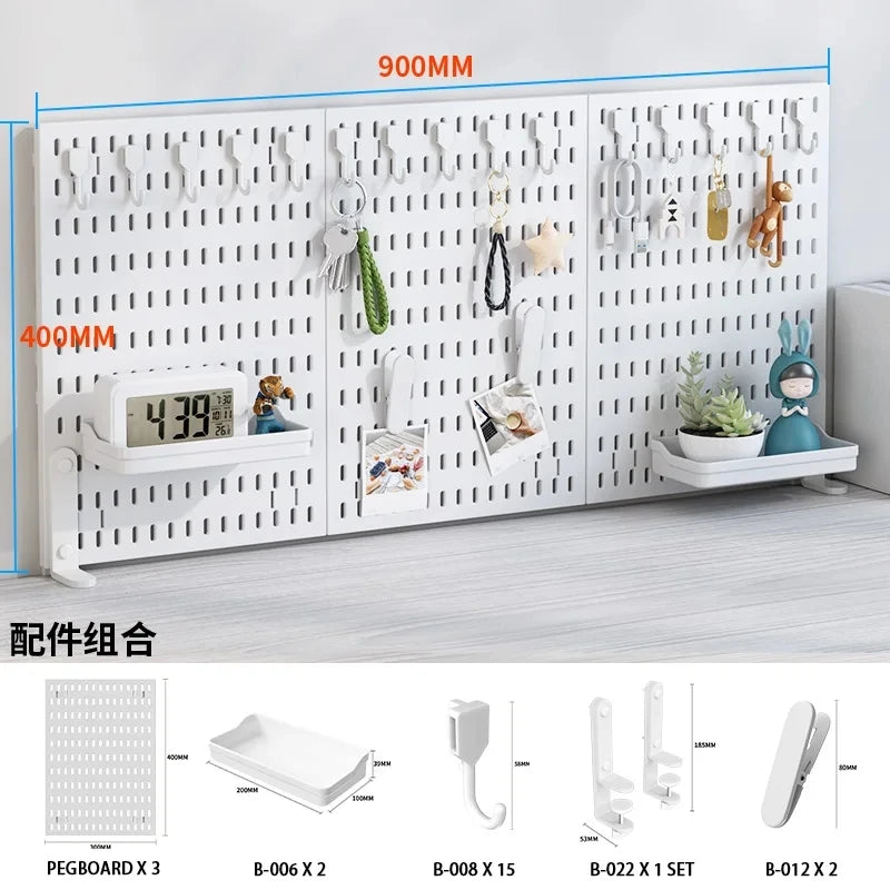 Desktop Pegboard | Modular Desk Organiser Sets and Accessories