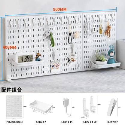 Desktop Pegboard | Modular Desk Organiser Sets and Accessories