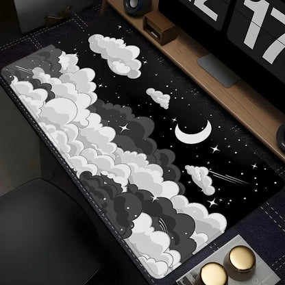 Anime skyscape desk mat, view 8
